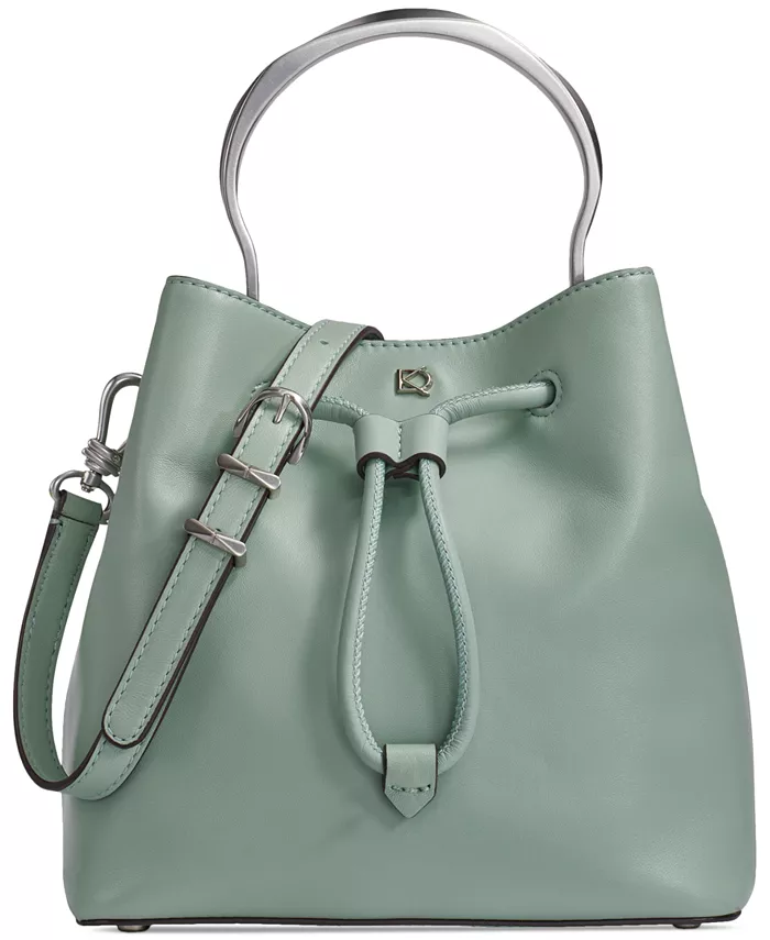 

Сумка Lawrence Top Handle Bucket Donna Karan New York, зеленый