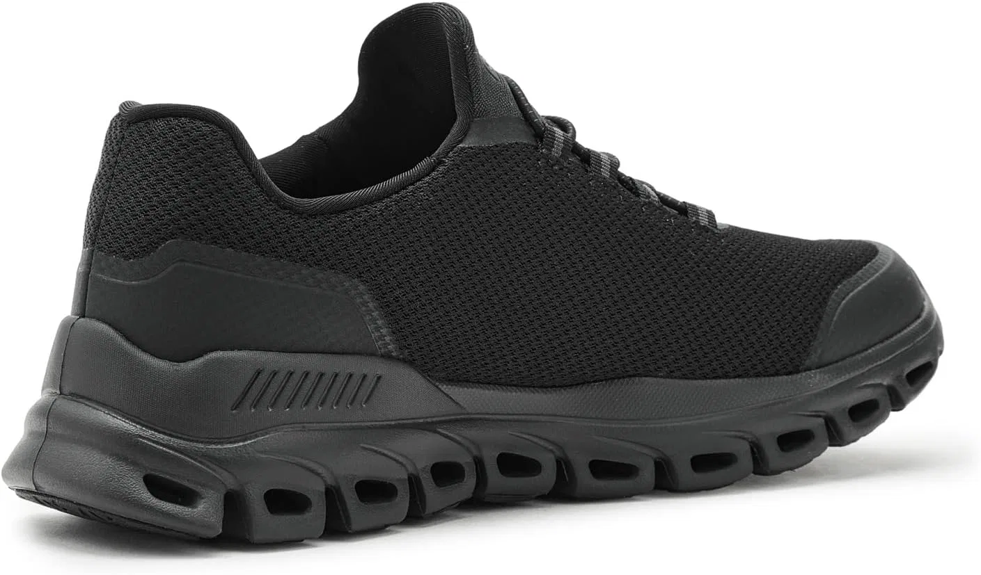 Кроссовки Skechers Men's Glide-Step Noltek, Black — фото 3