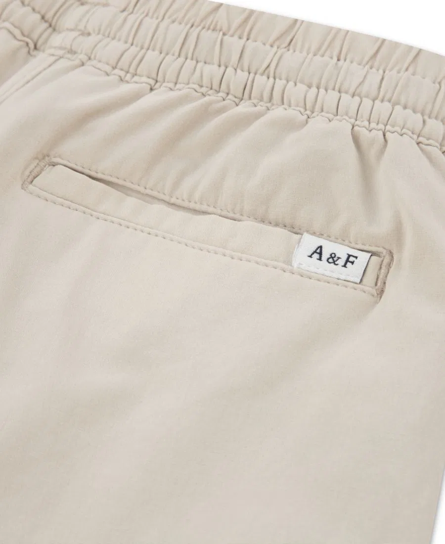 Детские шорты на шнуровке для мальчиков 2T-5T (гибридные) Abercrombie Kids, бежевый — фото 3