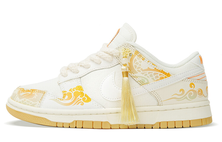 

Обувь для скейтбординга Nike Dunk унисекс, White/Varsity Maize