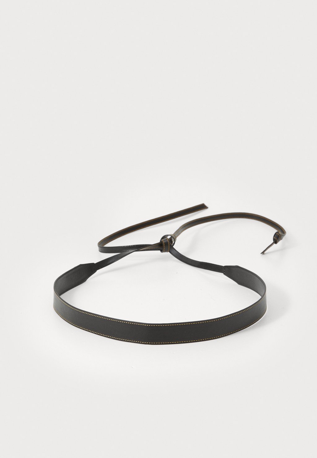 

Пояс PCANNA TIE WAIST BELT Pieces, черный