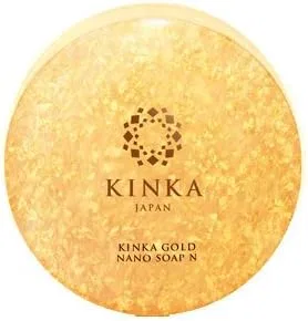 Мыло Foiichi Kinwa Gold Nano Soap с золотом и платиной, 100 г