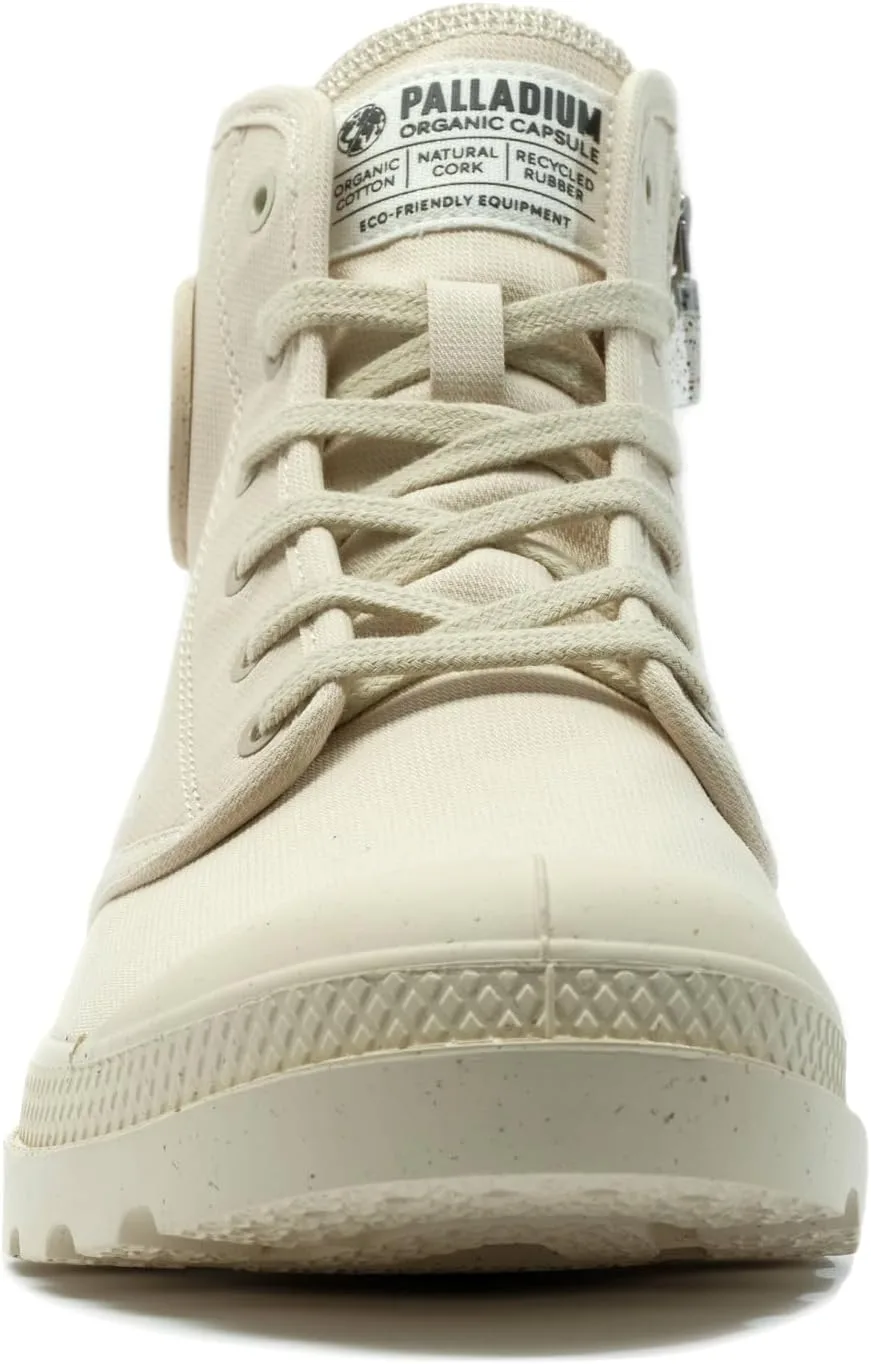 Кроссовки Palladium Unisex Pampa Hi Zip Organic Trainers — фото 2