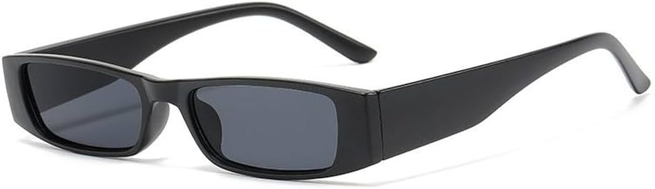 

Ретро-солнцезащитные очки маленького прямоугольного размера для женщин и мужчин, узкая оправа, винтажные солнцезащитные очки с защитой от УФ-излучения UV400 HVTVTLA, Tyj63-2