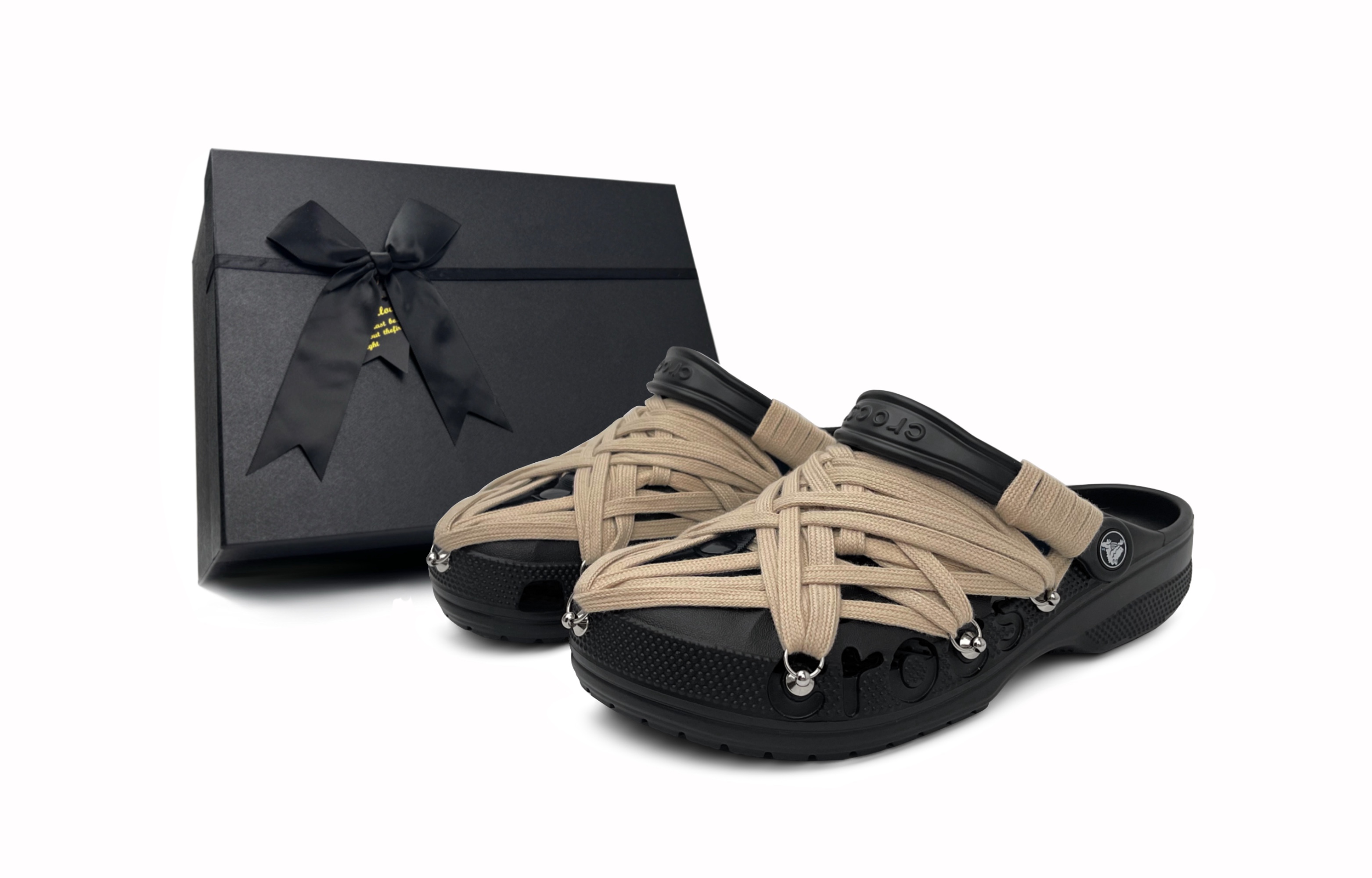 Сабо унисекс Baya Crocs, Black (Box)