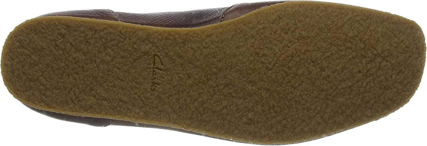 Оксфорды Clarks, замшевая кожа, Tan Tumbled Leather — фото 4