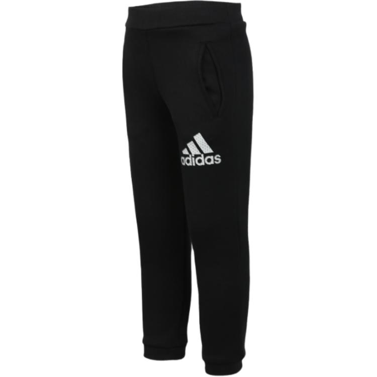 Футболка для детей 3-7 лет вязаная черная Adidas — фото 4