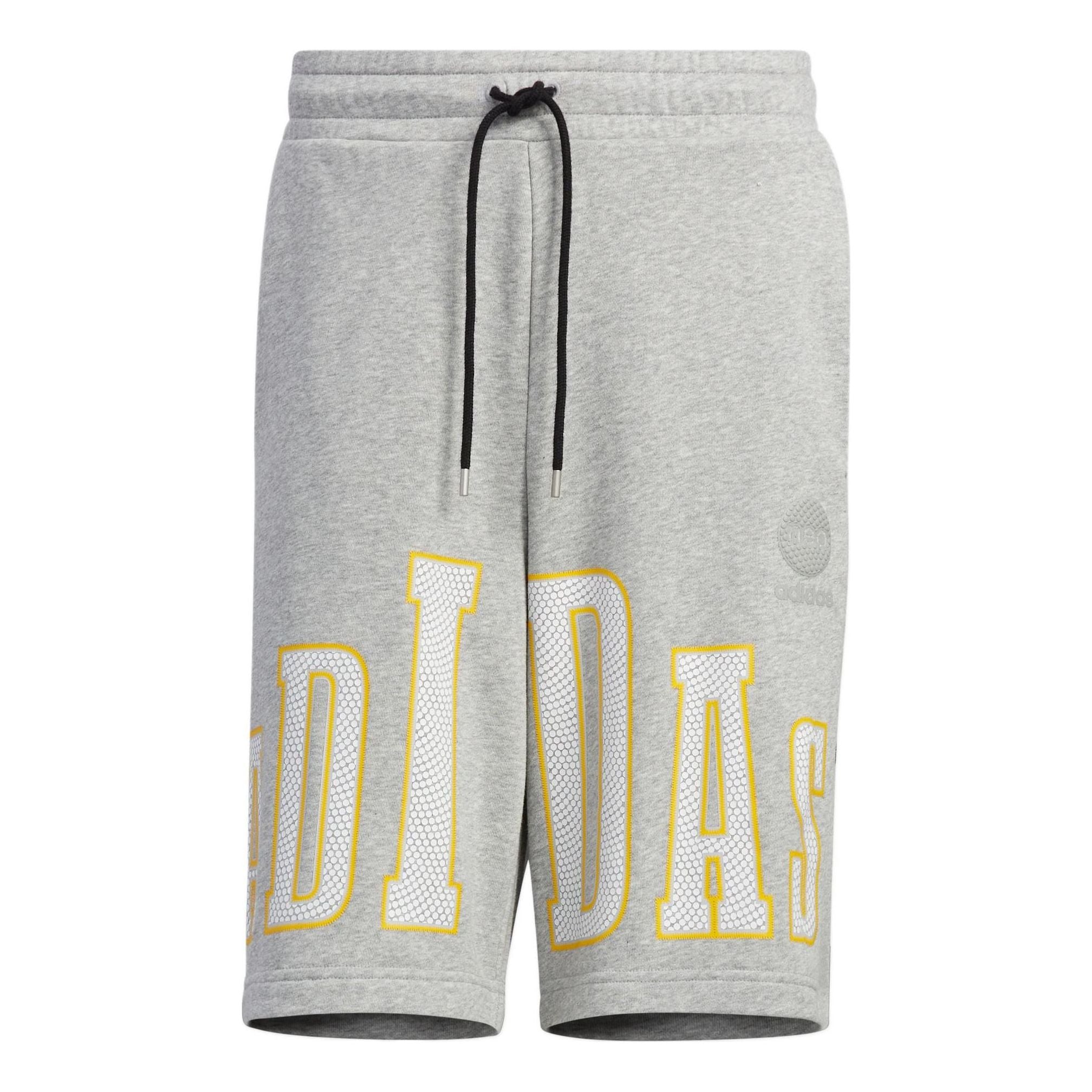 

Шорты Men's adidas neo Alphabet Large Logo Printing Sports Shorts Medium Hemp Grey HN0003