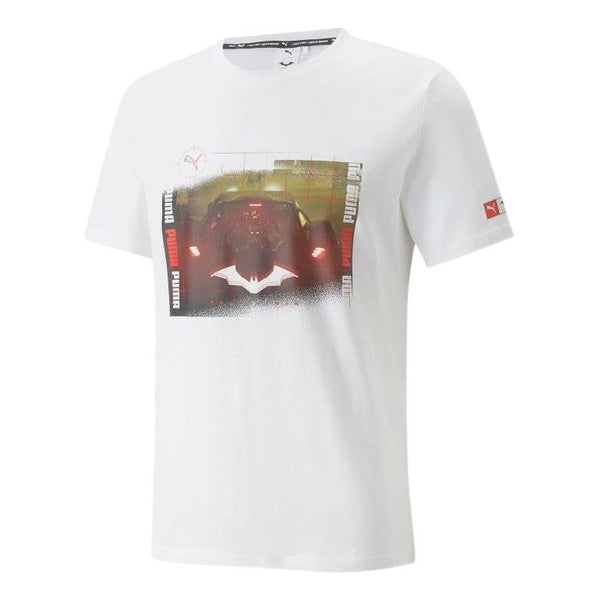 

Футболка x batman graphic tee 'white' Puma, белый