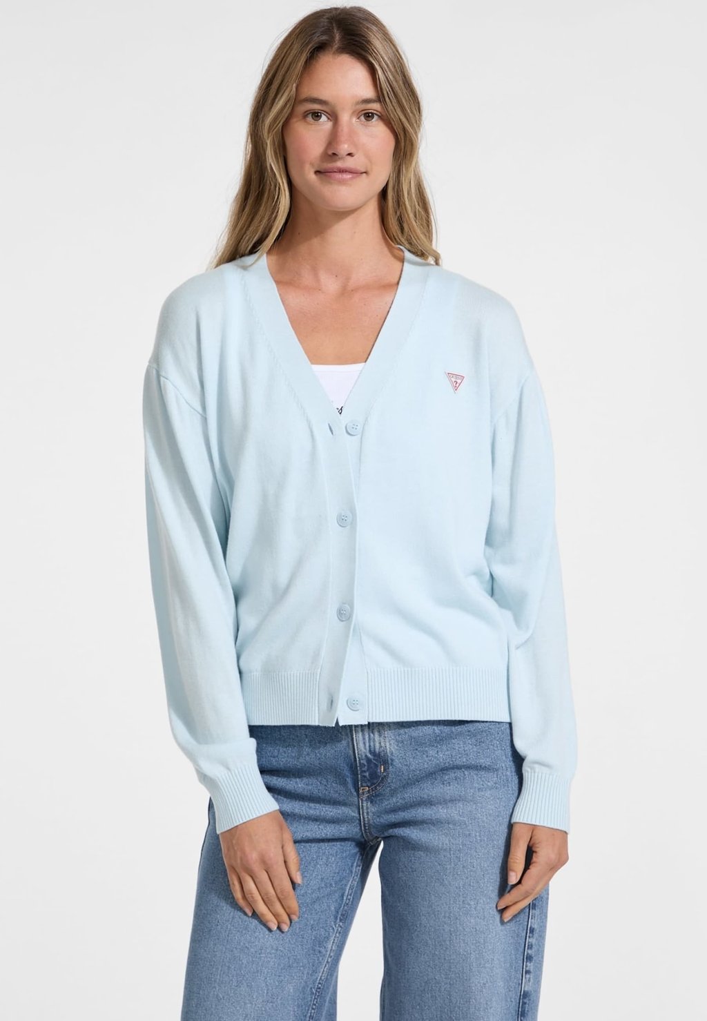 

Кардиган MINI-DREIECK Guess Jeans, синий