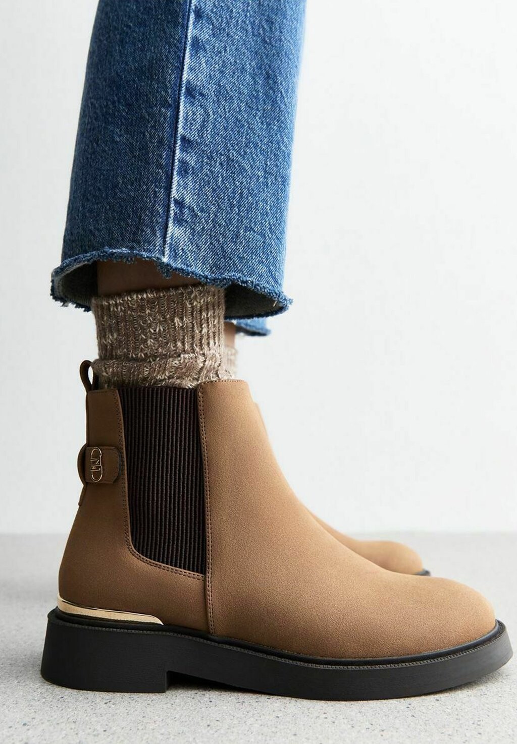 

Классические ботильоны CHELSEA New Look, цвет Tan