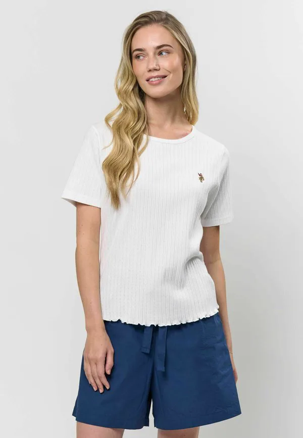 

Uwmaja базовая футболка U.S. Polo Assn., White, Белый, Uwmaja базовая футболка U.S. Polo Assn., White