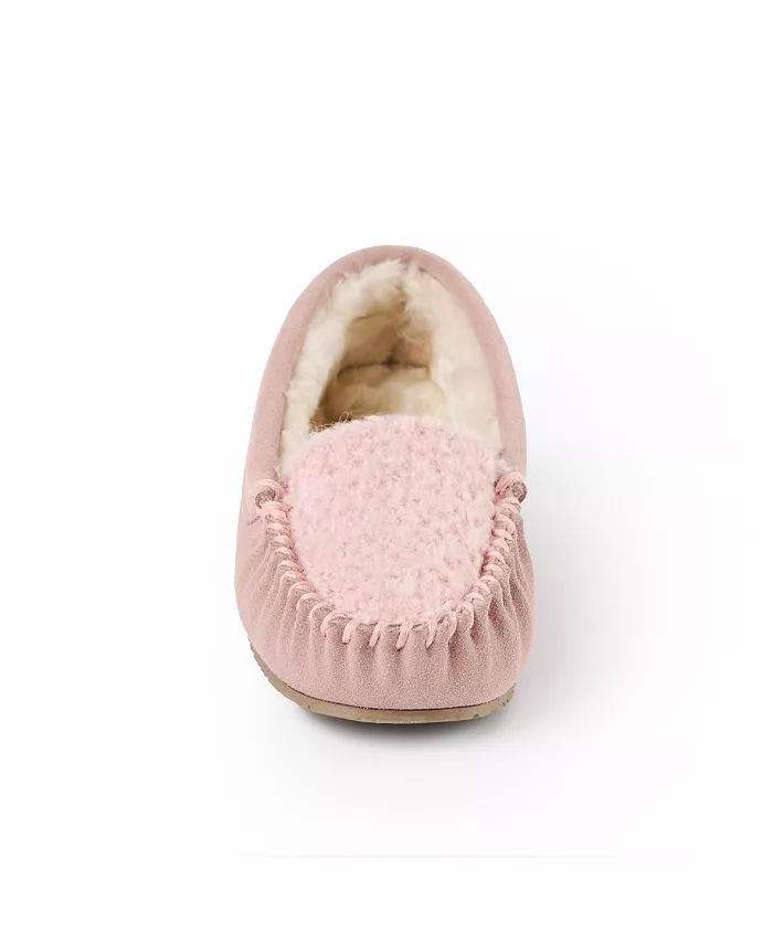 Женские тапочки Cosi Slip On из замши Minnetonka, розовый — фото 3