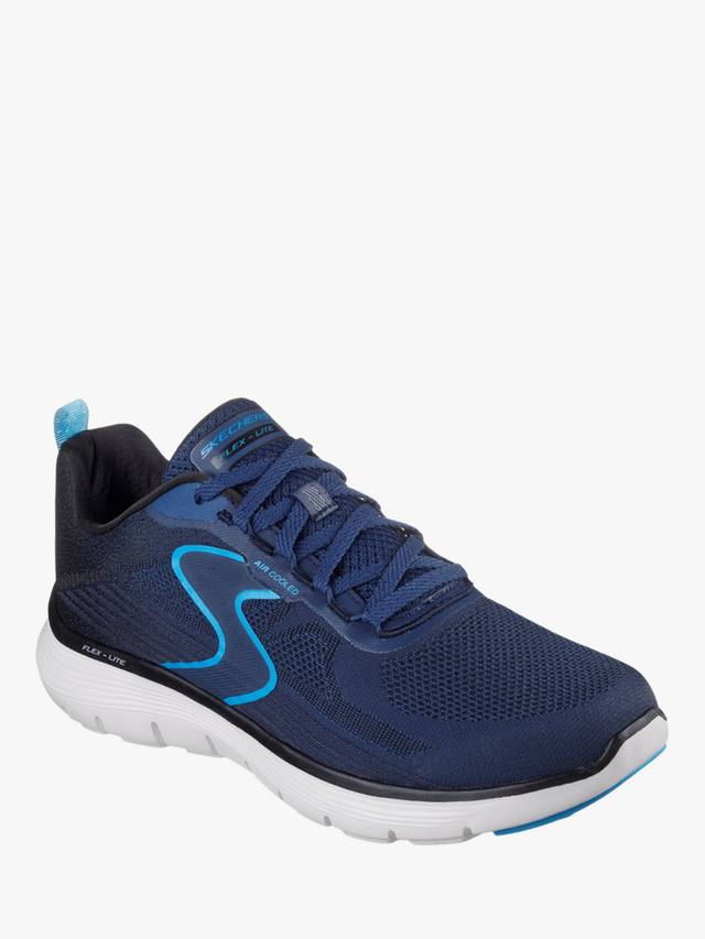 Кроссовки на шнуровке flex advantage 5.0 spreelo Skechers, темно-синий/разноцветный — фото 2