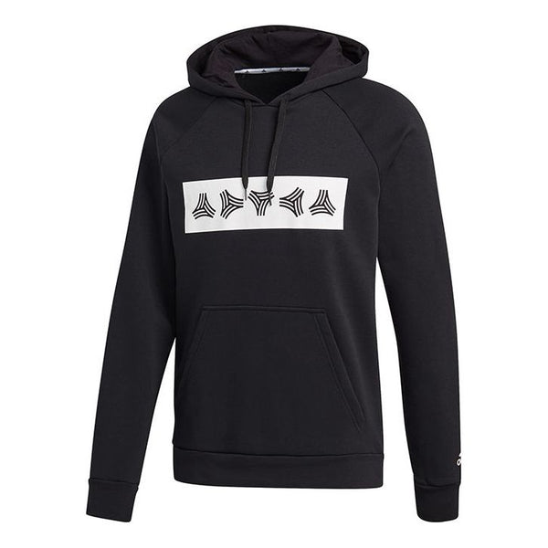 

Толстовка tan sw hoody soccer/football sports training pullover black Adidas, черный
