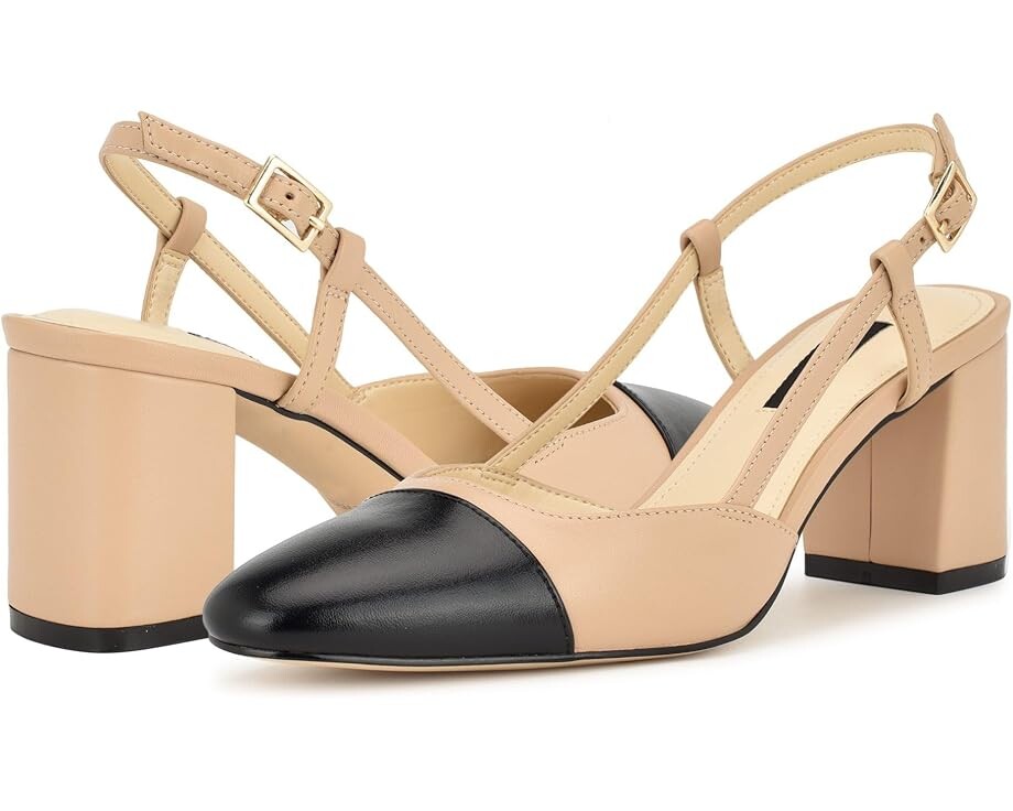 

Туфли Nine West Unda, цвет Light Natural Leather/Black