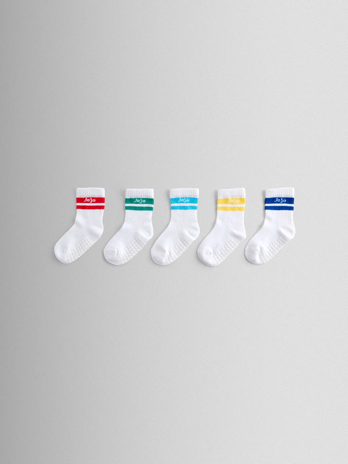 Носки JoJo Maman Bébé 5-парные ребристые, Pure White