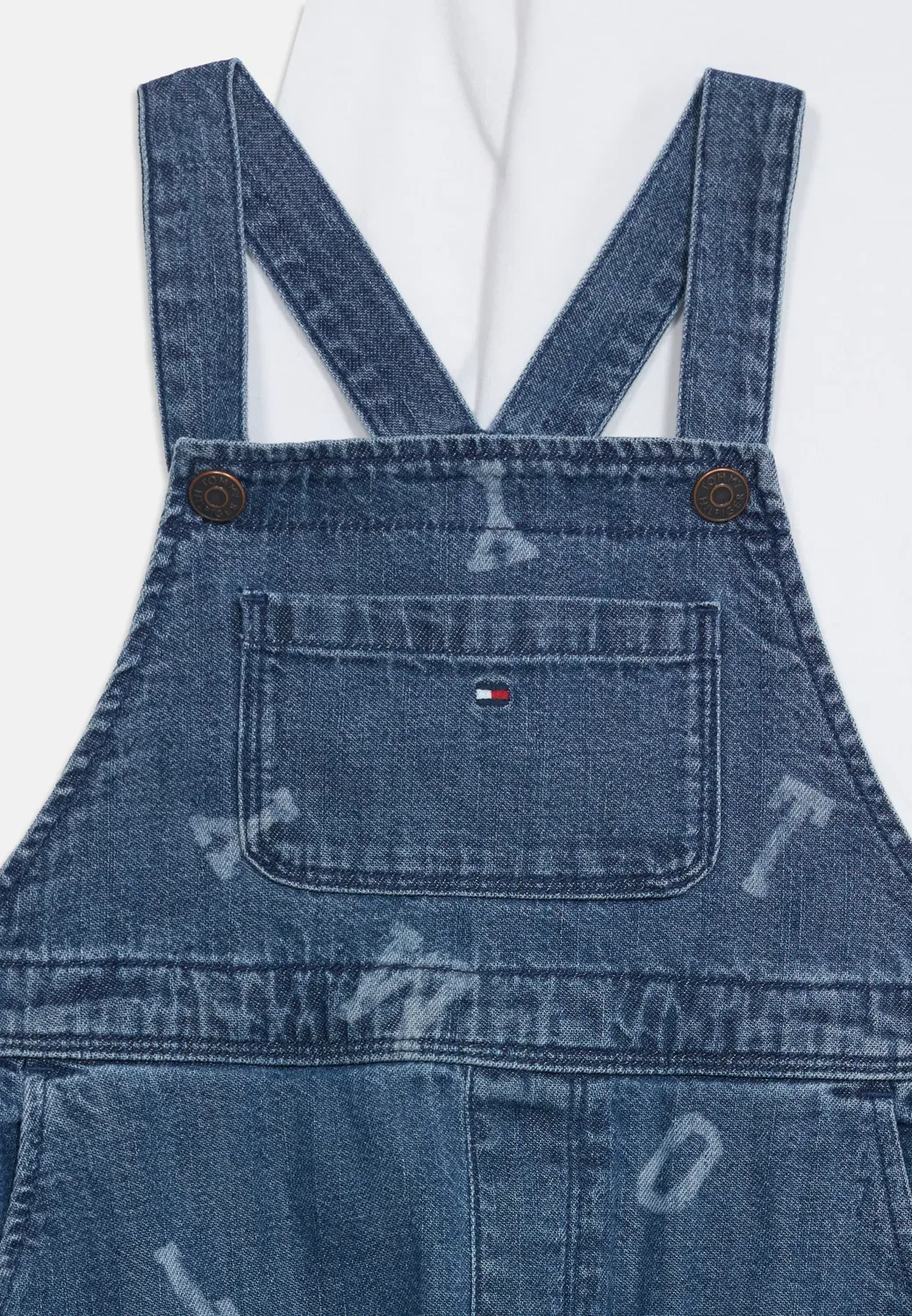 Комплект унисекс - джинсы прямого кроя Tommy Hilfiger, Denim Medium — фото 3