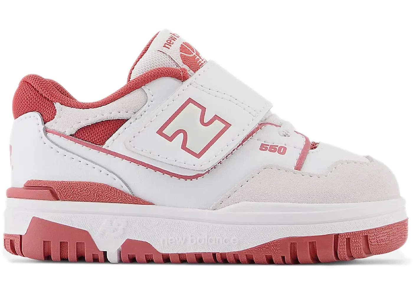 Детские кроссовки Lifestyle New Balance 550 Bungee Lace Strap, White/Astro Dust