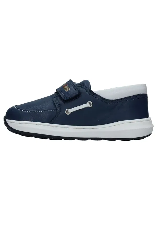 Туфли кожаные Boat shoes Primigi, синий