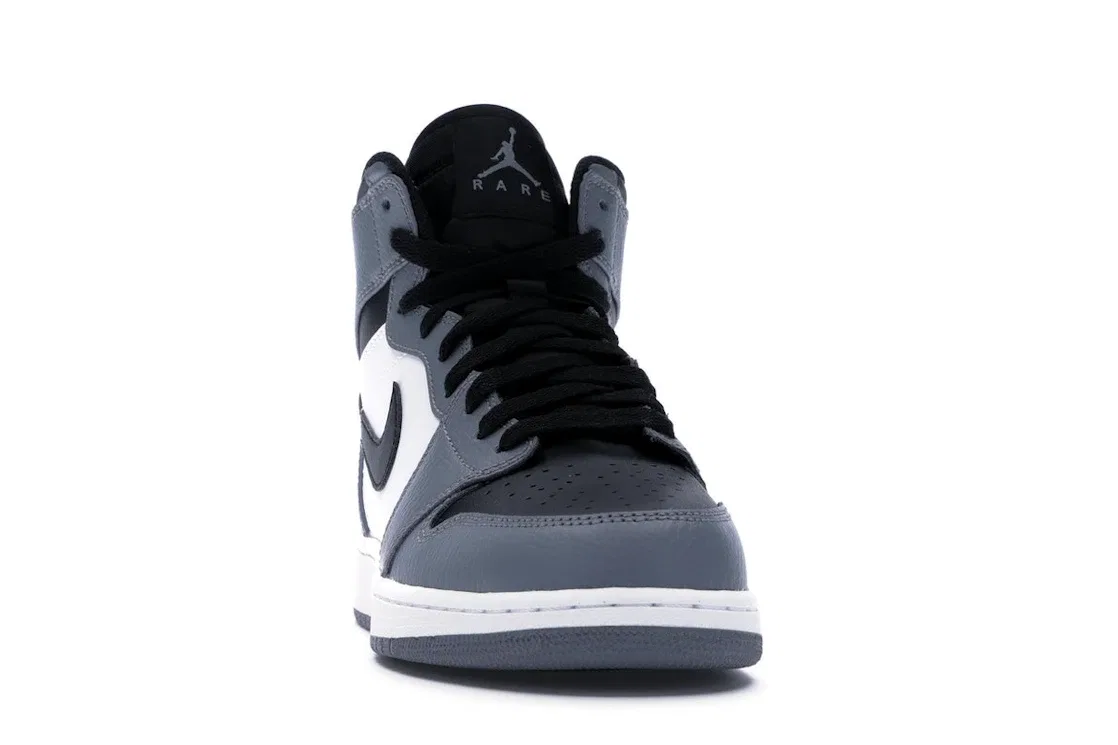 Детские кроссовки Lifestyle с длинным шнурованием Jordan 1 Retro High Jordan, Cool Grey/Black-White — фото 2
