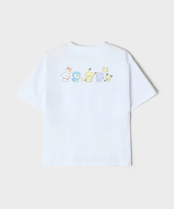 Футболка с карманом, Spao Kids, белый — фото 3