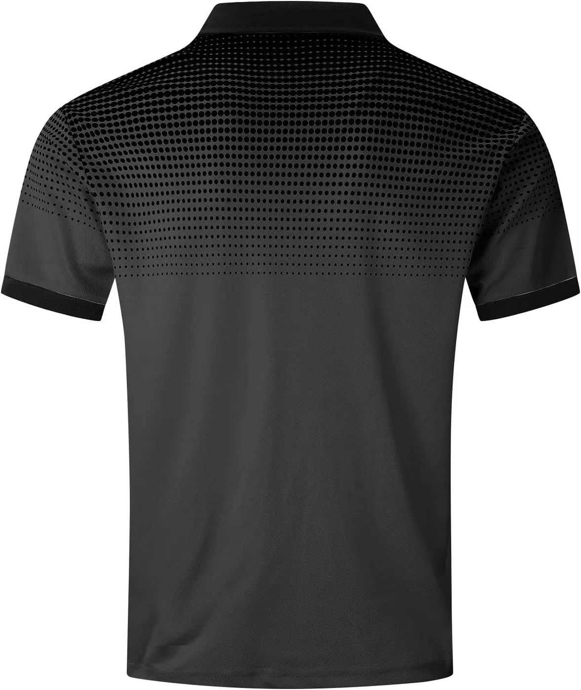 Мужская футболка-поло с V-образным вырезом Golf, Black — фото 3