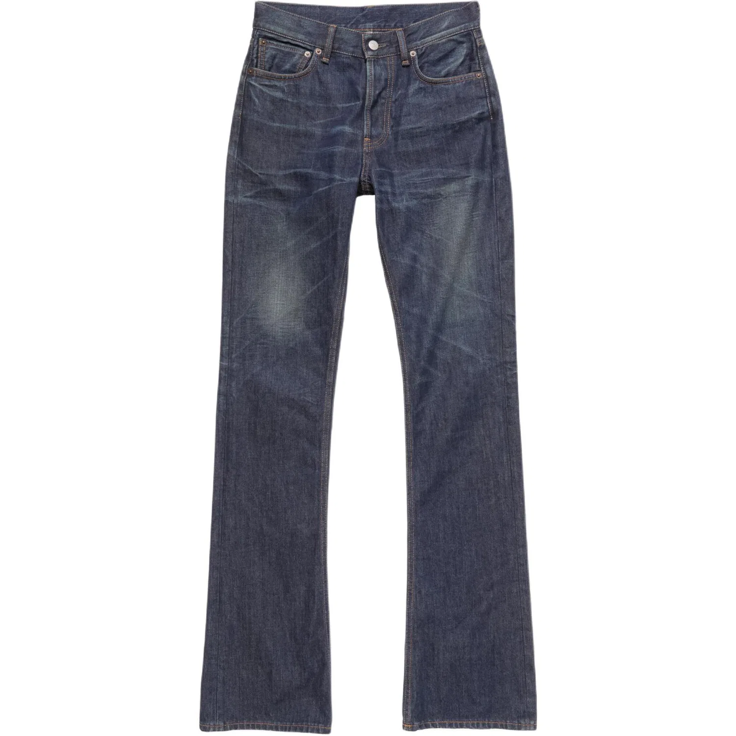 Женские джинсы прямого кроя Acne Studios, Dark Blue