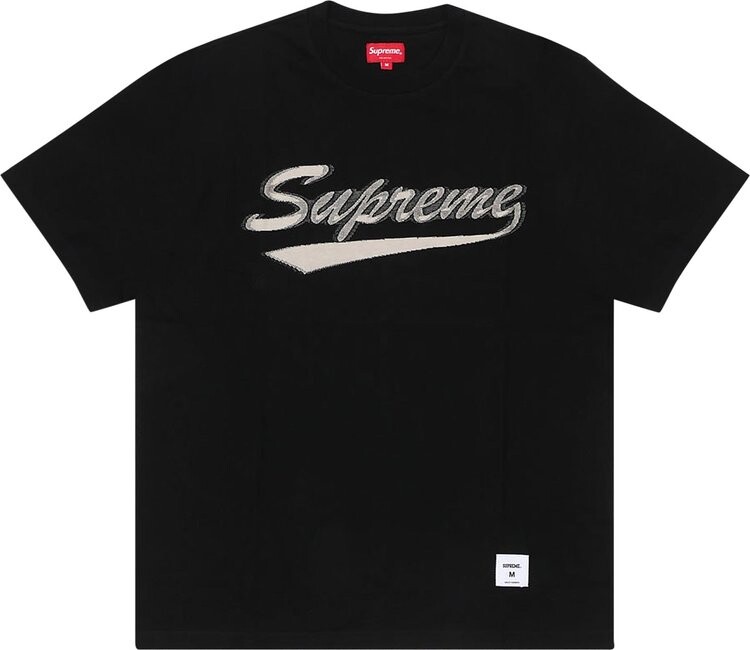 

Футболка Supreme Intarsia Script Short-Sleeve Top 'Red', красный