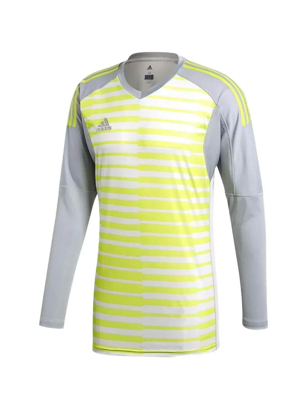 Полосатая футболка с длинными рукавами Adidas, белый