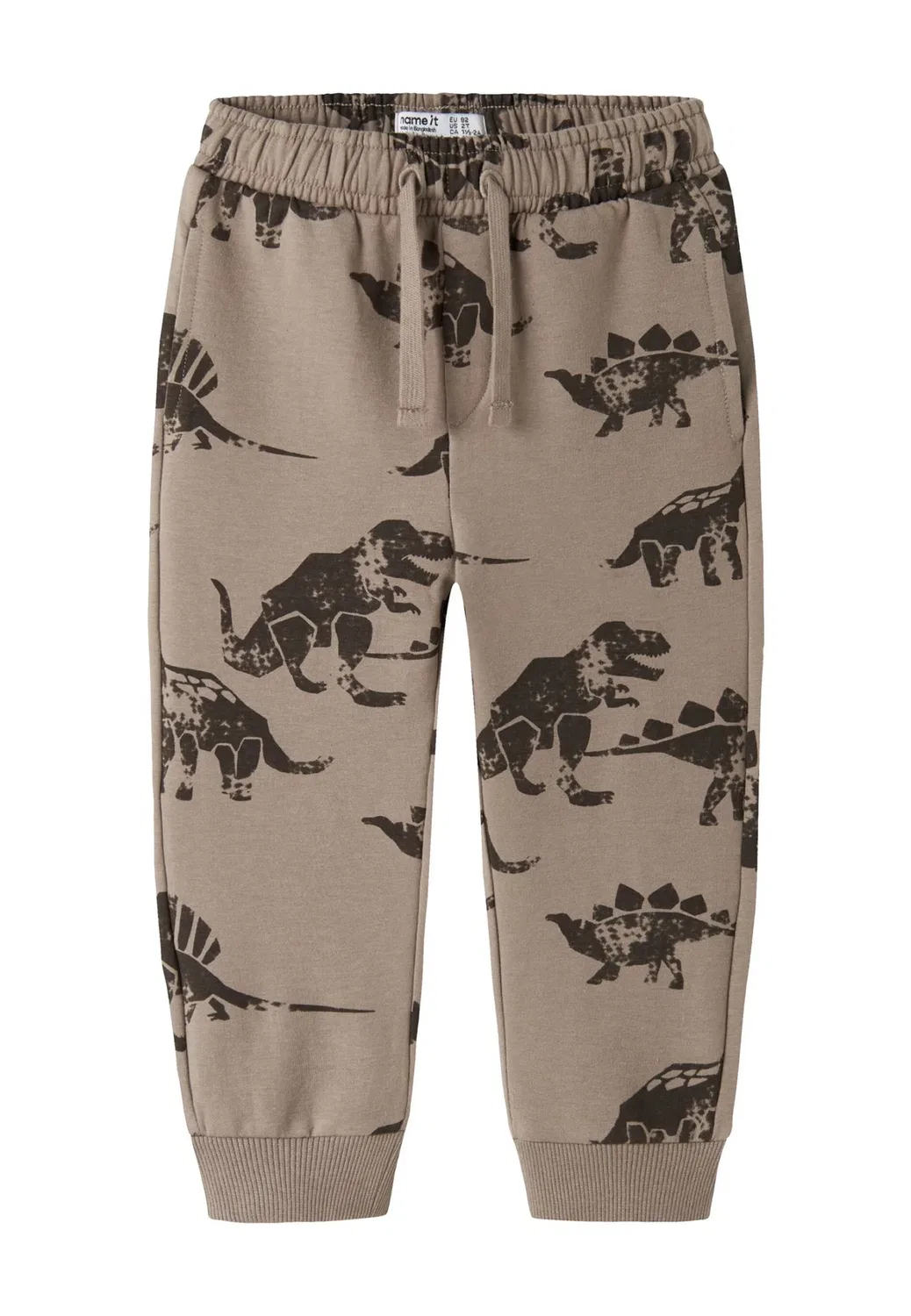 Nmmpnilaus nreg sweat pant bru - спортивные штаны Name It, Fungi Grey