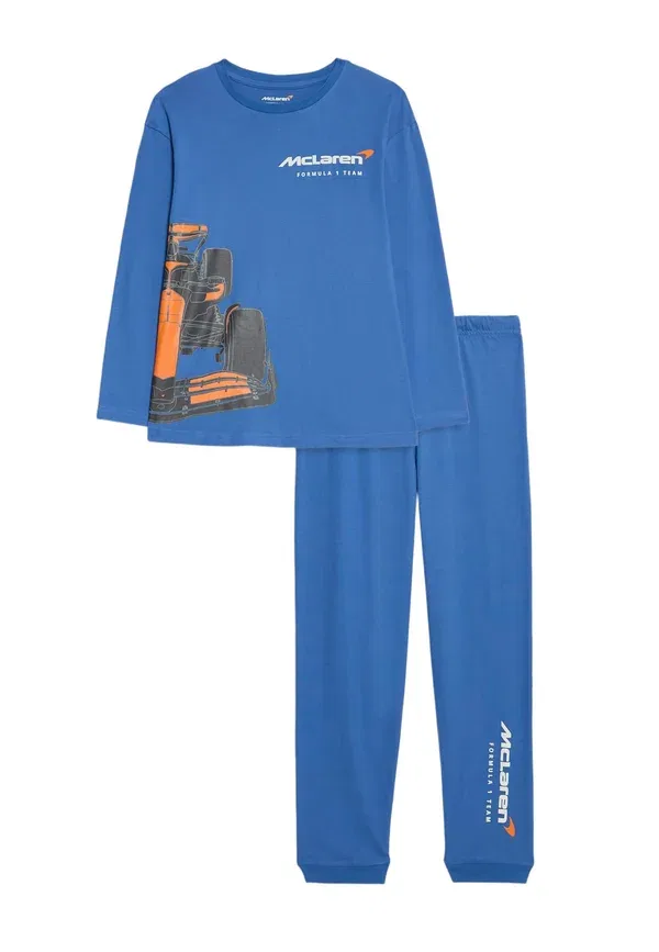 Пижама из хлопка Mclaren set Marks & Spencer, синий