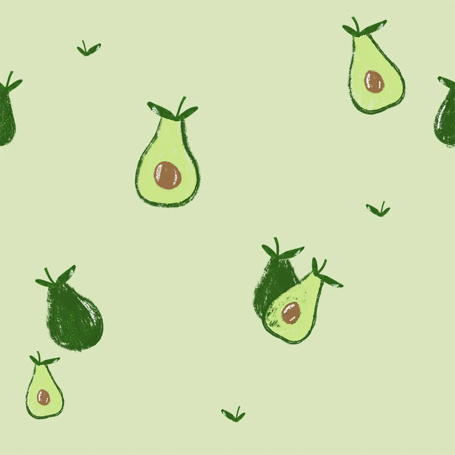 Футболка с принтом авокадо Avocado Walkiddy, разноцветный — фото 4