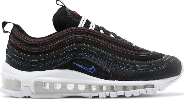 

Кроссовки Nike Wmns Air Max 97, черно-синий, Черный, Кроссовки Nike Wmns Air Max 97, черно-синий