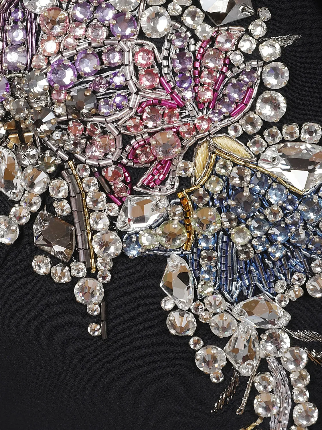 Декорированный блейзер Alexander Mcqueen, черный — фото 3