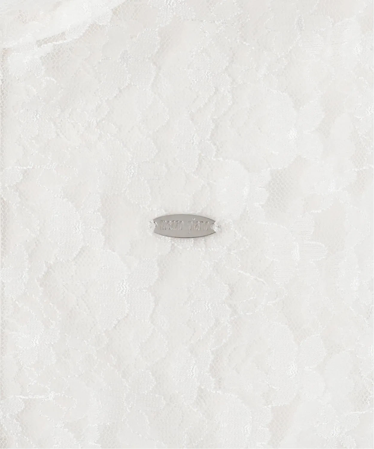 Детская кофта-худи из кружева с длинным рукавомmezzo piano, Off White — фото 4