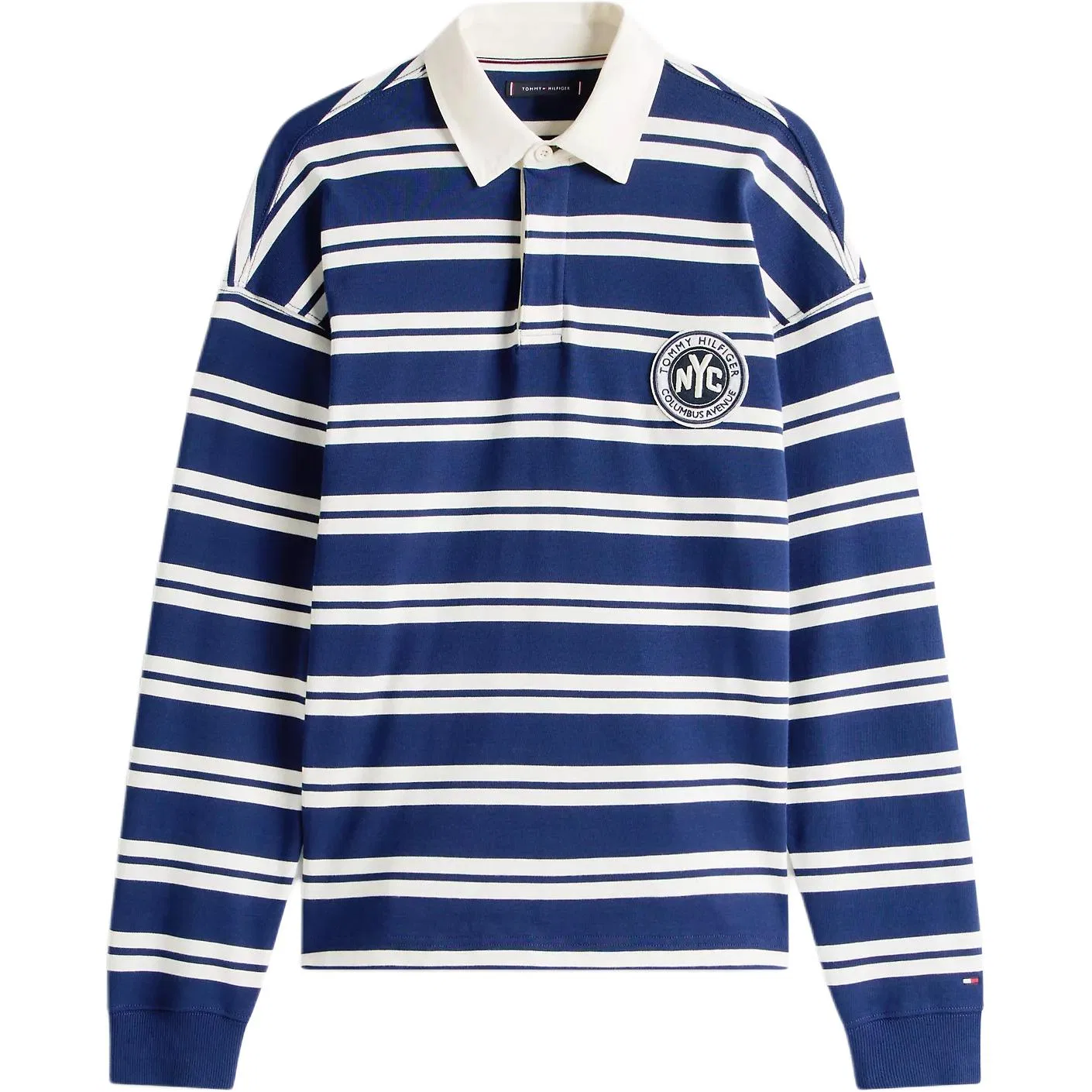 Мужской свитшот с длинным рукавом Tommy Hilfiger, Dark Blue White Stripes