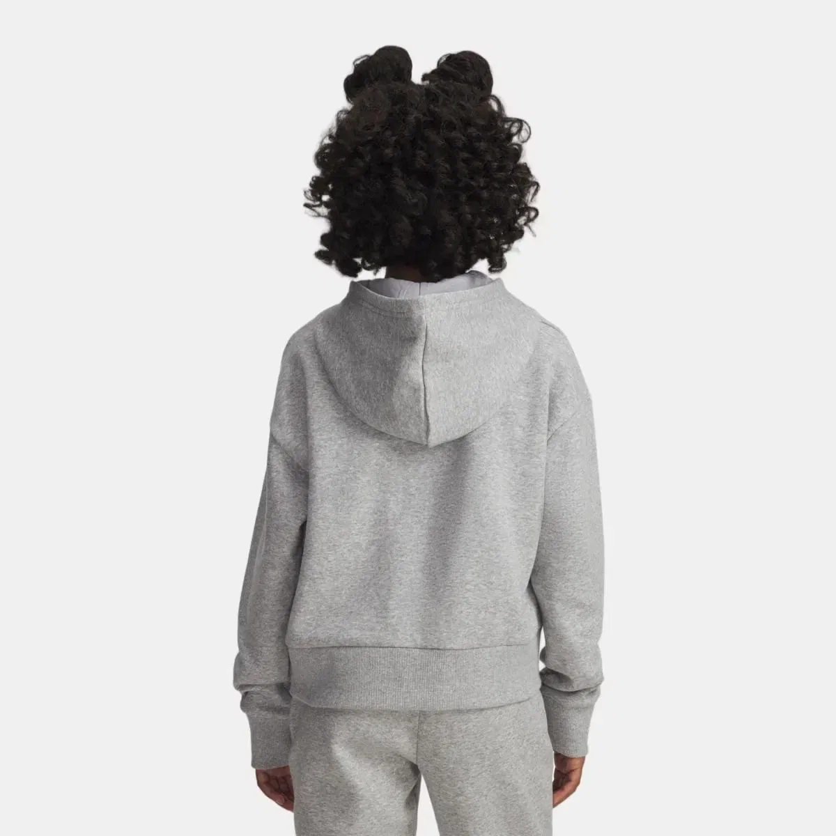 Детская толстовка из флиса Rival Fleece Crop Under Armour, Gris — фото 2