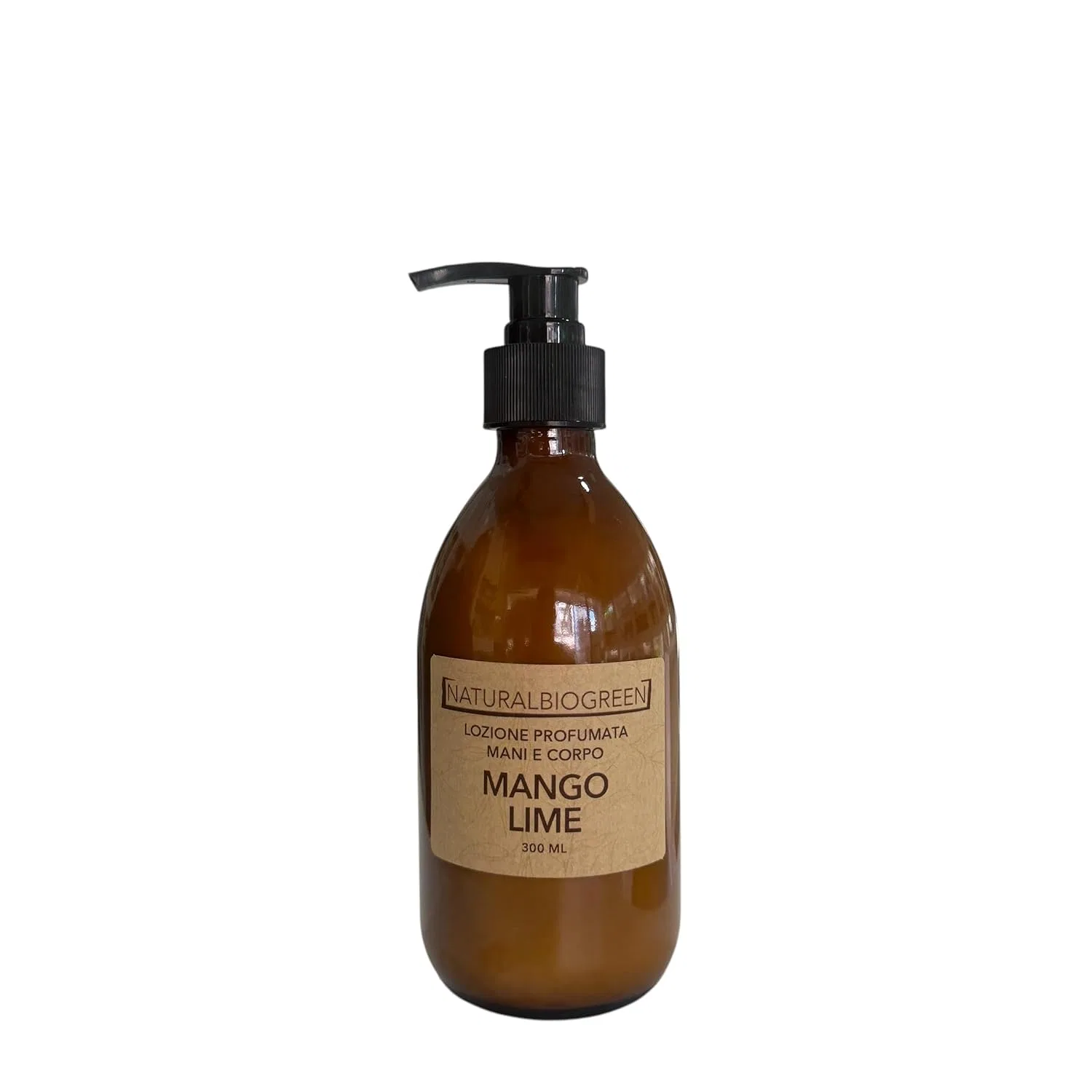 Крем для рук и тела Mango and Lime, Naturalbiogreen, 300 мл