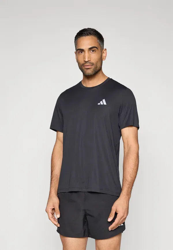 Футболка для бега - спортивная футболка Adidas Performance, черный