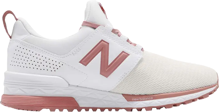 

Кроссовки New Balance Wmns 574 'White Pink', белый