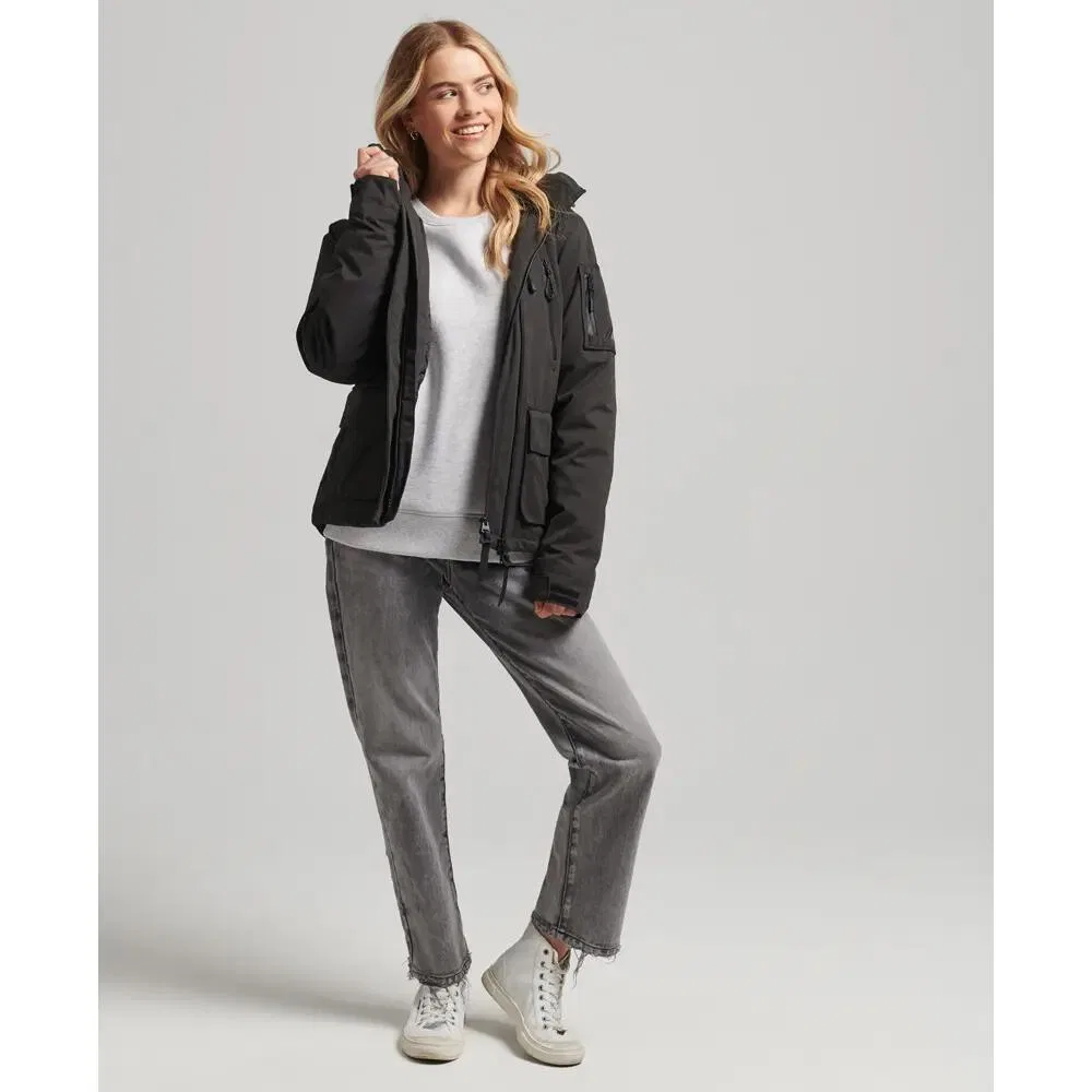 Женская ветрозащитная куртка Ultimate Wind Superdry, Черный — фото 2