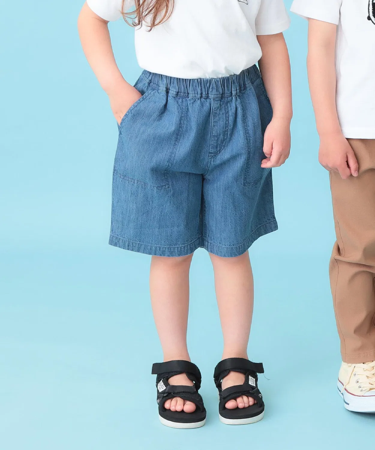 Детские джинсовые шорты THE SHOP TK, Light Blue