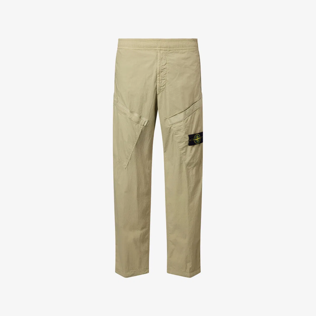 Брюки карго Tela Paracadute из эластичного хлопка Stone Island, зеленый