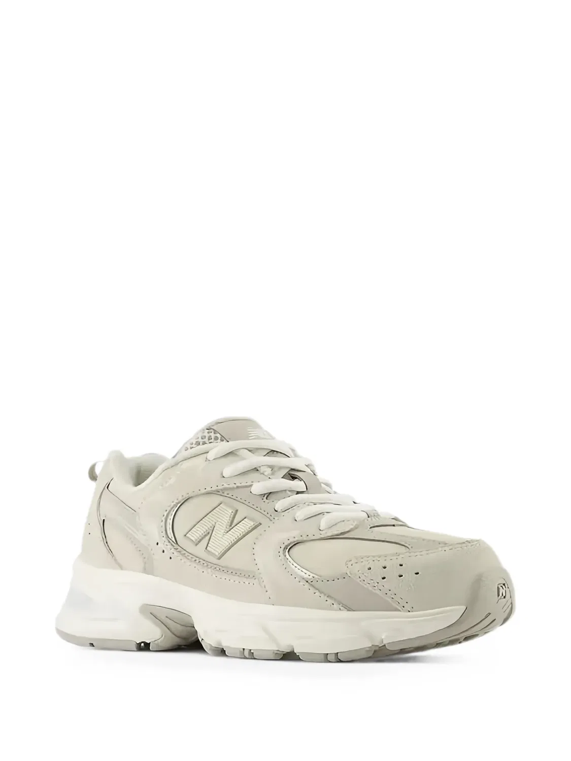 Кроссовки 530 с нашивкой-логотипом New Balance Kids, нейтральные цвета