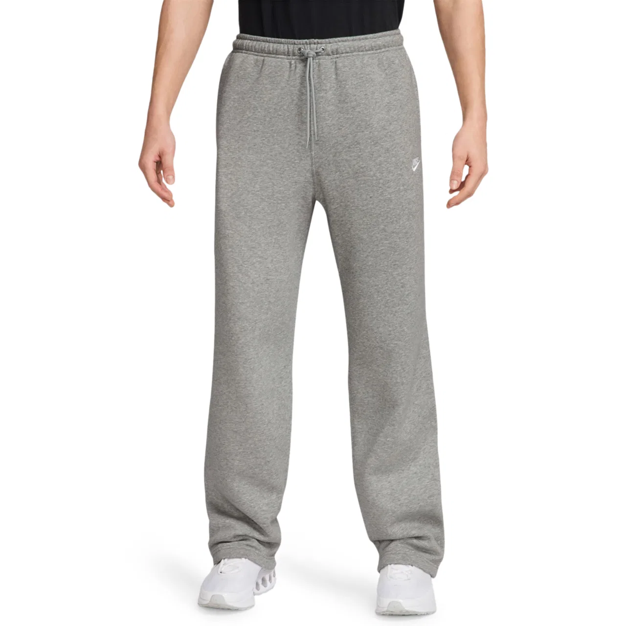 Мужские брюки Club BB Fleece Bungee Nike, цвет Dark Heather Grey/White