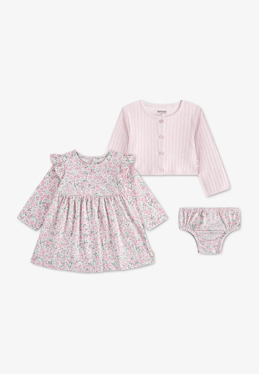 Комплект - кардиган Huggies, Primrose Pink