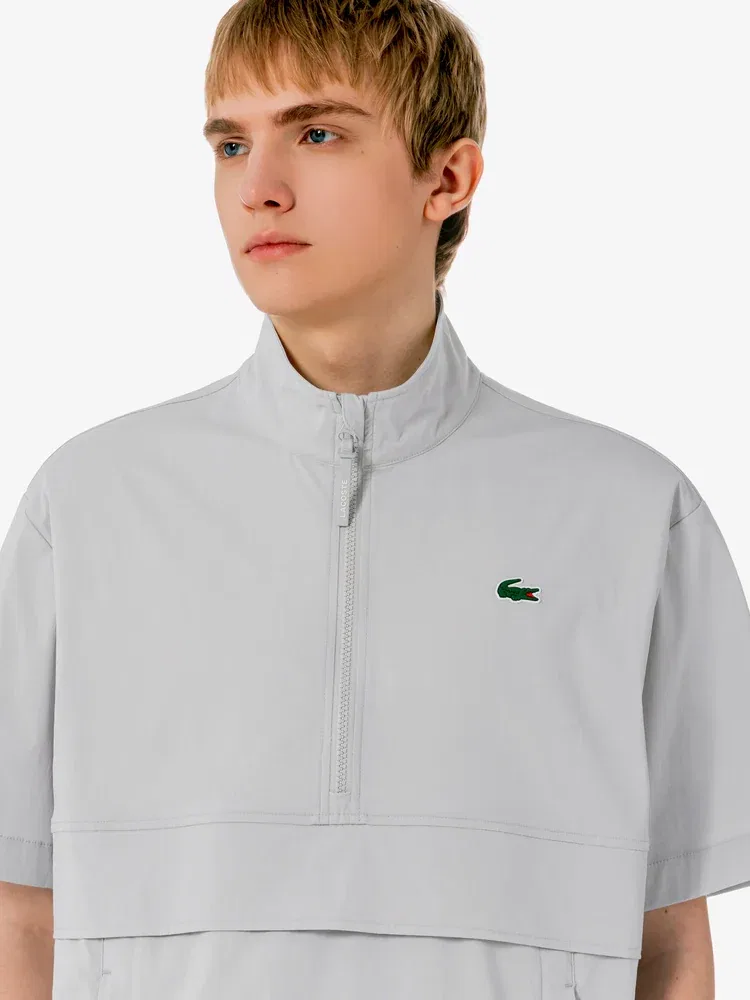 Куртка анорак стрейч LACOSTE, Silver — фото 2