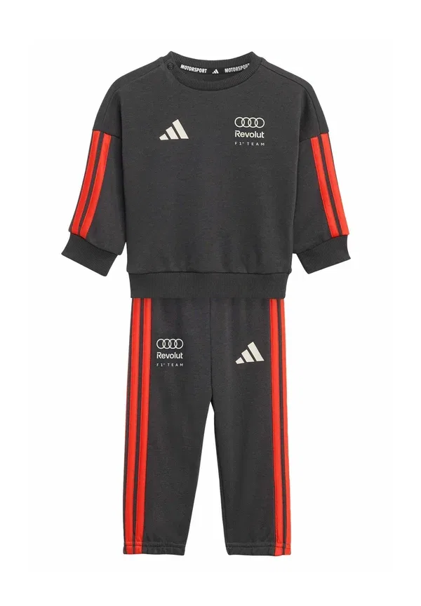 Комплект спортивных брюк с длинным рукавом Audi Formula One Team DNA Adidas Performance, черный