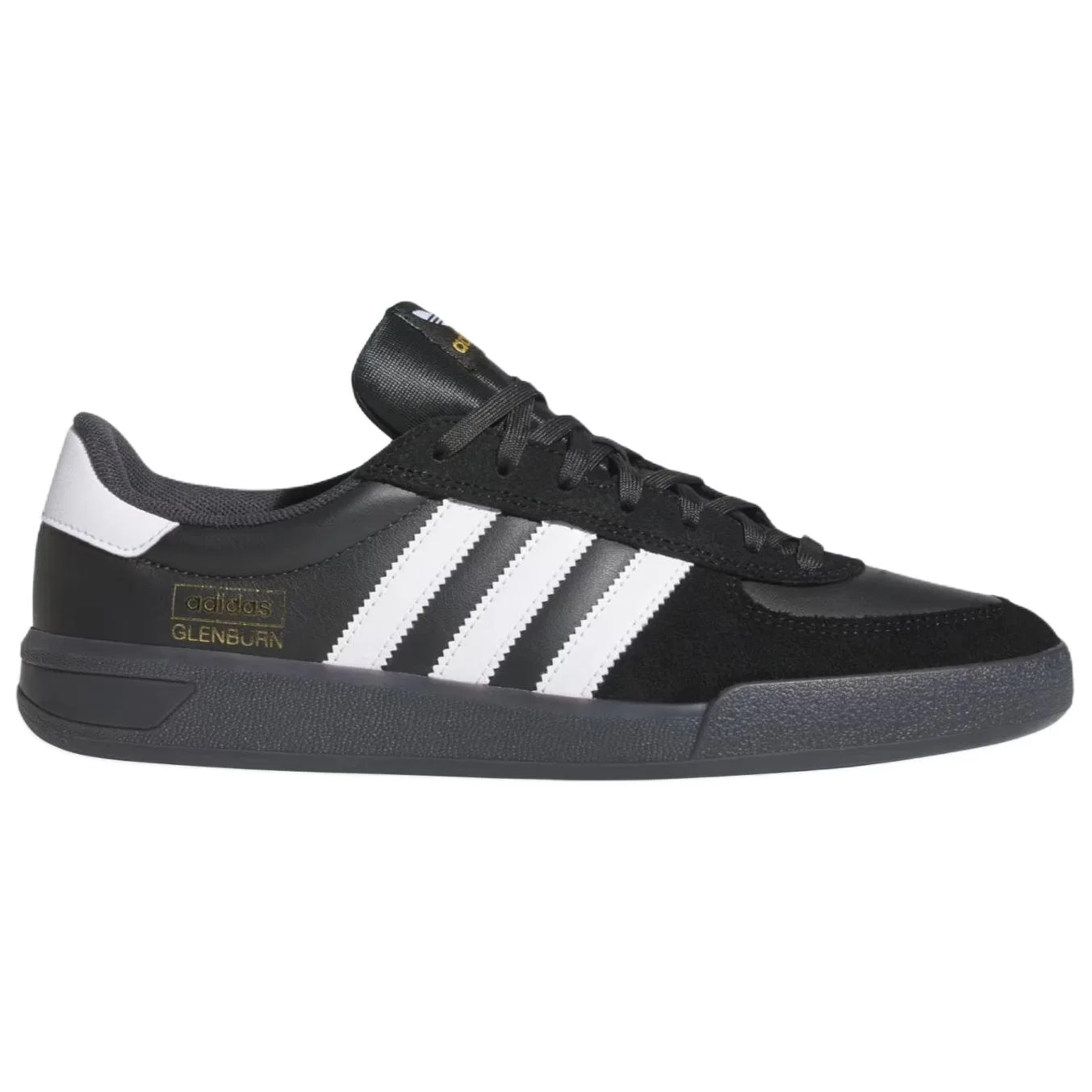 Детские кеды для скейтбординга Adidas Originals Glenburn, Black — фото 3